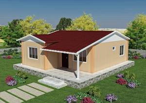 68m² Tek Katlı Prefabrik Ev